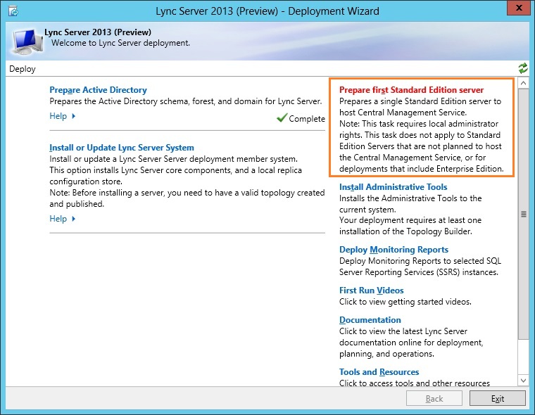 Microsoft Lync Server 2013 Preview Step by Step - Part II - Welcome to ...