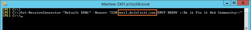 Reverse DNS does not match SMTP Banner - Welcome to www.DoitFixit.com